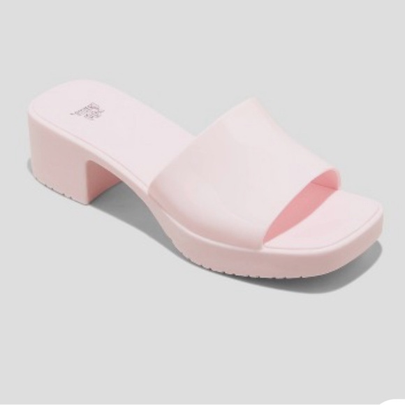Wild Fable pink jelly shoes purchased from Target - Picture 2 of 5